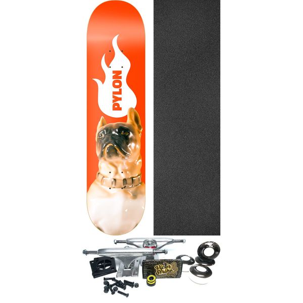 Pylon Skateboards Bully Skateboard Deck - 8" x 32" - Complete Skateboard Bundle